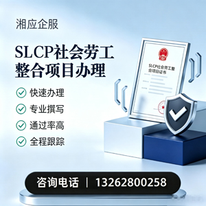 梅州SLCP社会劳工整合项目申报服务