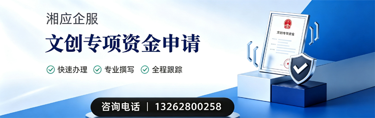 梅州文创专项资金申报服务
