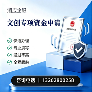 梅州文创专项资金申报服务