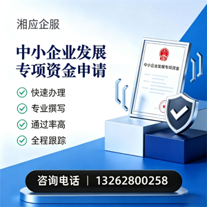 梅州中小企业发展专项资金申报服务